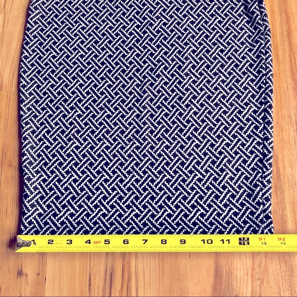 NEW PACSUN LA HEARTS Printed Geometric Pencil Skirt Black Small Women’s - Picture 5 of 9